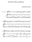 God Rest Ye Merry, Gentlemen - Arranged for S. Sax. and Piano.