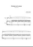 Prelude in E minor (Op. 28, Nr. 4)