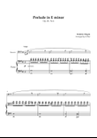 Prelude in E minor (Op. 28, Nr. 4)