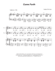 Come Forth (Vocal solo)
