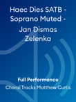 Haec Dies SATB - Soprano Muted - Jan Dismas Zelenka