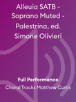 Alleuia SATB - Soprano Muted - Palestrina, ed. Simone Olivieri