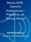 Alleuia SATB - Soprano Predominant - Palestrina, ed. Simone Olivieri