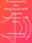 Et misericordia eius (Magnificat) SATB - Soprano Predominant - CPE Bach