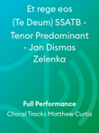 Et rege eos (Te Deum) SSATB - Tenor Predominant - Jan Dismas Zelenka