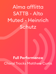 Alma afflitta SATTB - Alto Muted - Heinrich Schutz