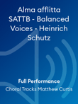 Alma afflitta SATTB - Balanced Voices - Heinrich Schutz