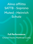 Alma afflitta SATTB - Soprano Muted - Heinrich Schutz