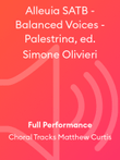 Alleuia SATB - Balanced Voices - Palestrina, ed. Simone Olivieri