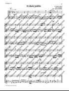 In dulci jubilo Trumpet Duet scores gallery preview page 3