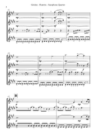 Golden Saxophone Quartet scores gallery preview page 4