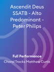 Ascendit Deus SSATB - Alto Predominant - Peter Philips