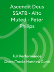 Ascendit Deus SSATB - Alto Muted - Peter Philips
