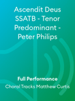 Ascendit Deus SSATB - Tenor Predominant - Peter Philips
