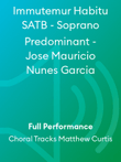 Immutemur Habitu SATB - Soprano Predominant - Jose Mauricio Nunes Garcia