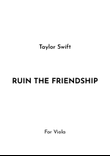Ruin The Friendship mini preview