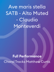 Ave maris stella SATB - Alto Muted - Claudio Monteverdi
