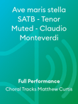Ave maris stella SATB - Tenor Muted - Claudio Monteverdi