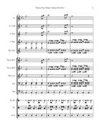 Gonna Fly Now Marching Band scores gallery preview page 3