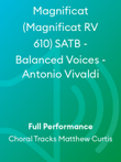 Magnificat (Magnificat RV 610) SATB - Balanced Voices - Antonio Vivaldi
