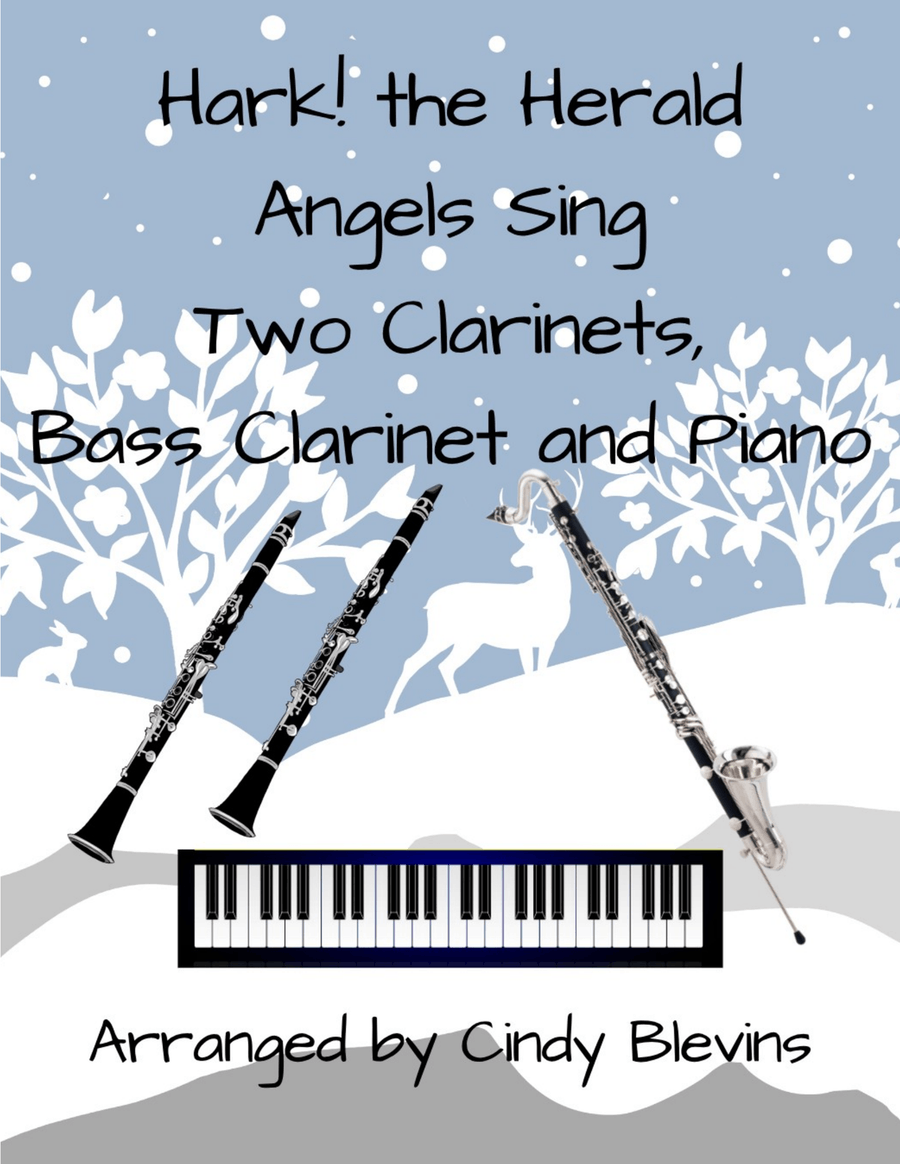 Hark! the Herald Angels Sing, for Two Clarinets, Bass Clarinet and ...