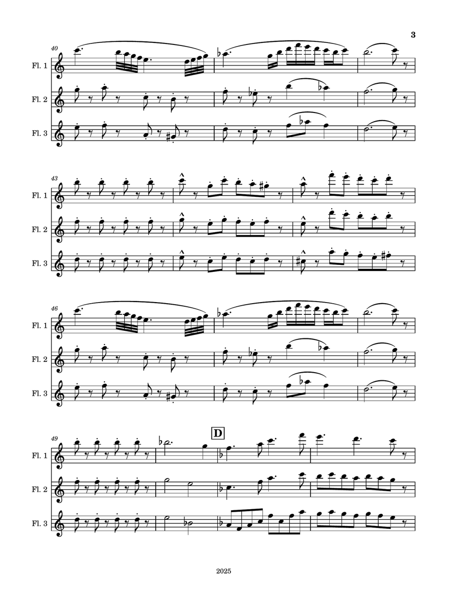 Joyful Summer Solstice by Eric Bingham-Kumpf Woodwind Trio - Digital Sheet Music page 3