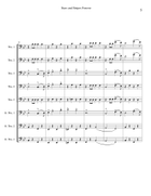 Stars and Stripes Forever for 8 Piece Trombone Choir/Ensemble Large Ensemble scores gallery preview page 5