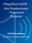Magnificat SATB - Alto Predominant - Francesco Durante