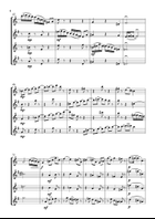 Scherzo - Saxophone Quartet Saxophone Quartet scores gallery preview page 4