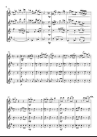 Scherzo - Saxophone Quartet Saxophone Quartet scores gallery preview page 6