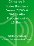 Christ lag in Todes Banden - Versus 7 BWV 4 SATB - Alto Predominant - J.S. Bach