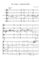 Tan largo e impronunciable Woodwind Quintet scores gallery preview page 3