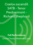 Coelos ascendit SATB - Tenor Predominant - Richard Shephard