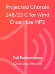 Projected Chorale 248/23 C for Wind Ensemble MP3