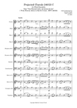 Projected Chorale 248/23 C for Wind Ensemble