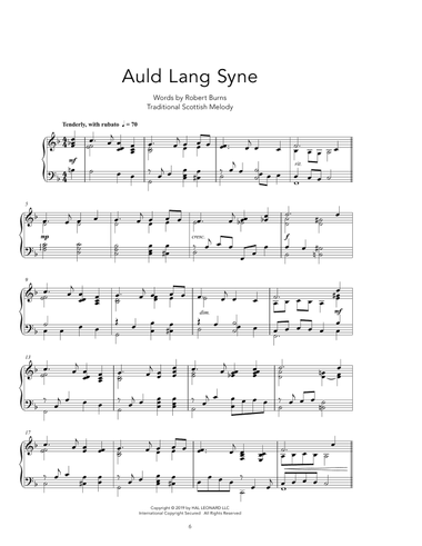 Auld Lang Syne [Peaceful version]
