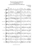 Projected Chorale 248/23 D for Wind Ensemble