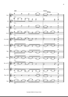 Projected Chorale 248/23 D for Wind Ensemble Large Ensemble scores gallery preview page 3