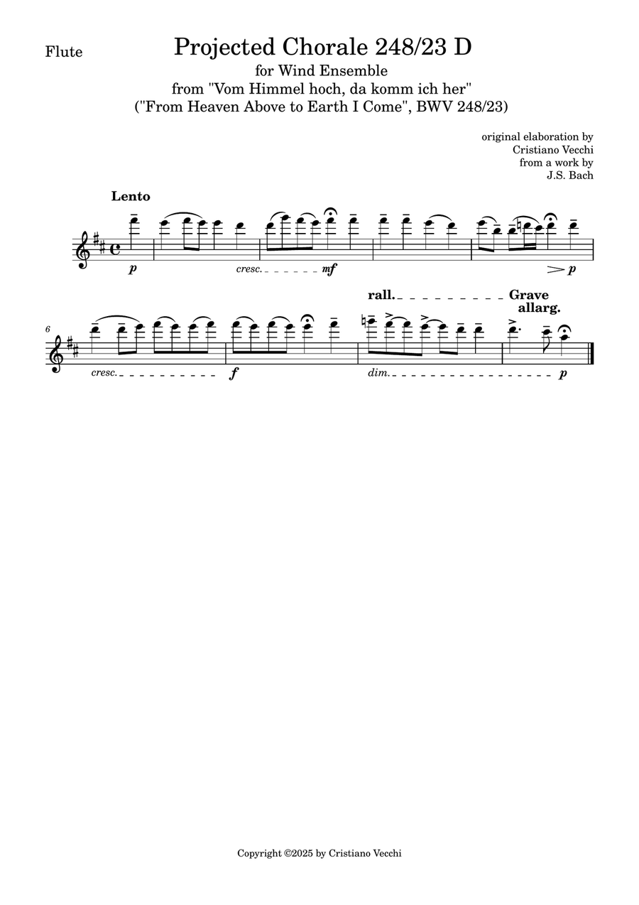 Projected Chorale 248/23 D for Wind Ensemble Large Ensemble - Digital Sheet Music page 5
