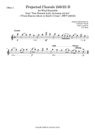 Projected Chorale 248/23 D for Wind Ensemble Large Ensemble scores gallery preview page 6
