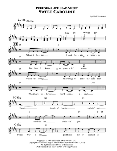 Sweet Caroline