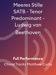 Meeres Stille SATB - Tenor Predominant - Ludwig van Beethoven
