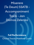 Miserere (Te Deum) SSATB - Accompaniment Track - Jan Dismas Zelenka