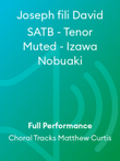 Joseph fili David SATB - Tenor Muted - Izawa Nobuaki
