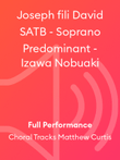 Joseph fili David SATB - Soprano Predominant - Izawa Nobuaki