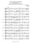 Projected Chorale 248/23 E for Wind Ensemble