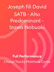 Joseph fili David SATB - Alto Predominant - Izawa Nobuaki
