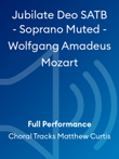 Jubilate Deo SATB - Soprano Muted - Wolfgang Amadeus Mozart
