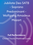 Jubilate Deo SATB - Soprano Predominant - Wolfgang Amadeus Mozart
