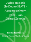 Judex crederis (Te Deum) SSATB - Accompaniment Track - Jan Dismas Zelenka
